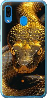 Чехол на Samsung Galaxy A30 2019 A305F Golden snake