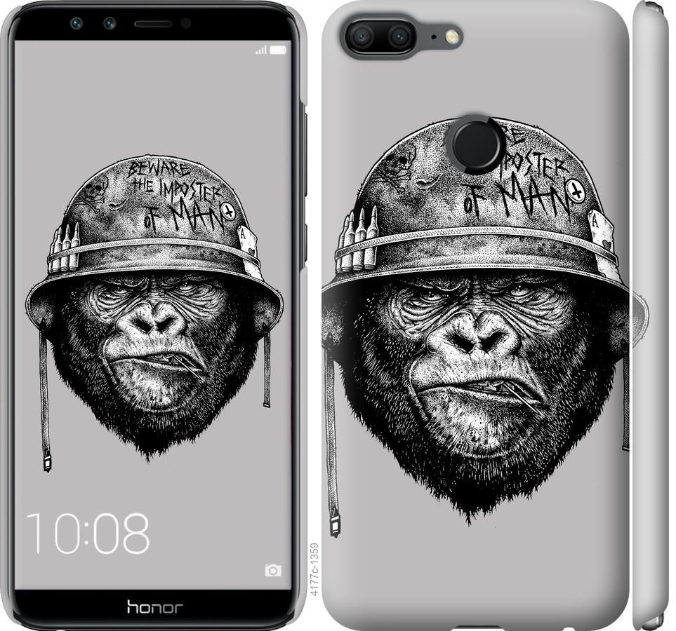 Чехол на Huawei Honor 9 Lite military monkey