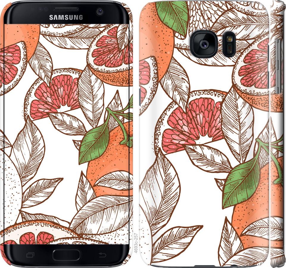 Чехол на Samsung Galaxy S7 Edge G935F Апельсины