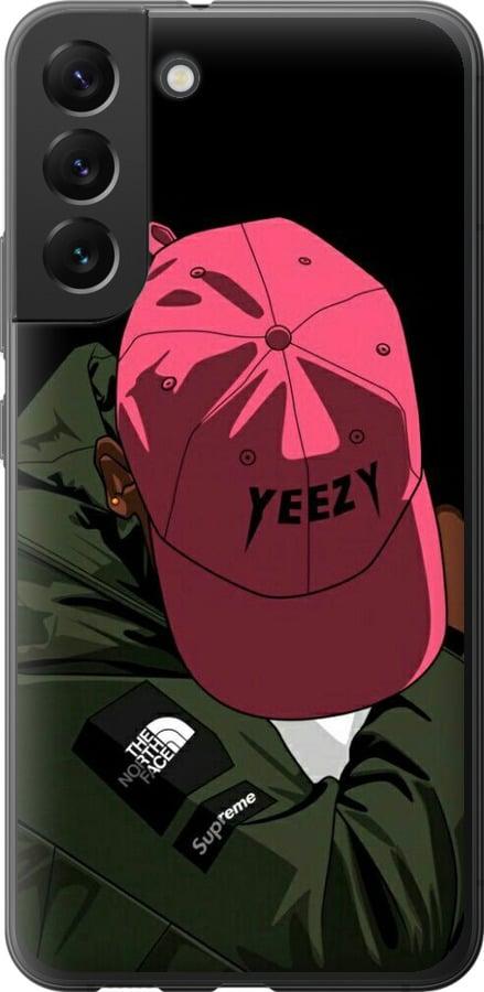 Чехол на Samsung Galaxy S22 Plus logo de yeezy