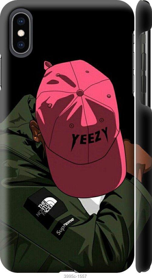 Чехол на iPhone XS Max logo de yeezy