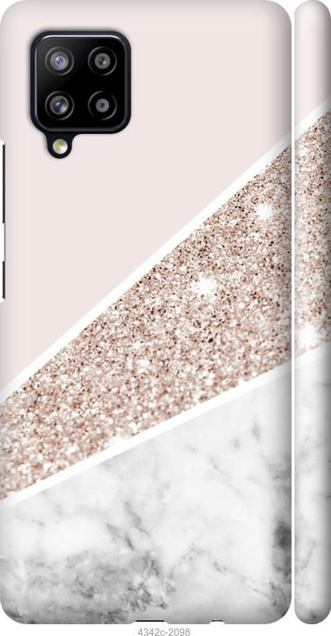 Чехол на Samsung Galaxy A42 A426B Пастельный мрамор