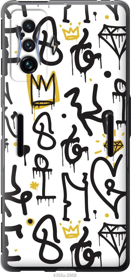 Чехол на Xiaomi Poco F4 GT Graffiti art