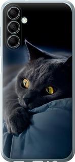 Чехол на Samsung Galaxy M14 M146B Дымчатый кот
