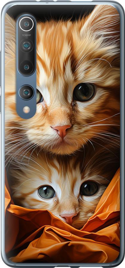 Чехол на Xiaomi Mi 10 Котики 2