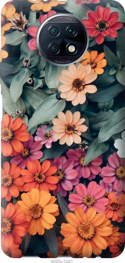 Чехол на Xiaomi Redmi Note 9T Beauty flowers