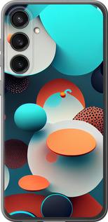 Чехол на Samsung Galaxy S23 FE Горошек абстракция