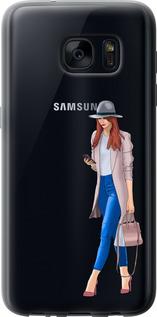 Чехол на Samsung Galaxy S7 G930F Девушка 1