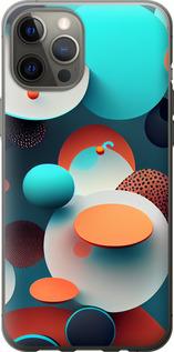 Чехол на iPhone 12 Pro Max Горошек абстракция