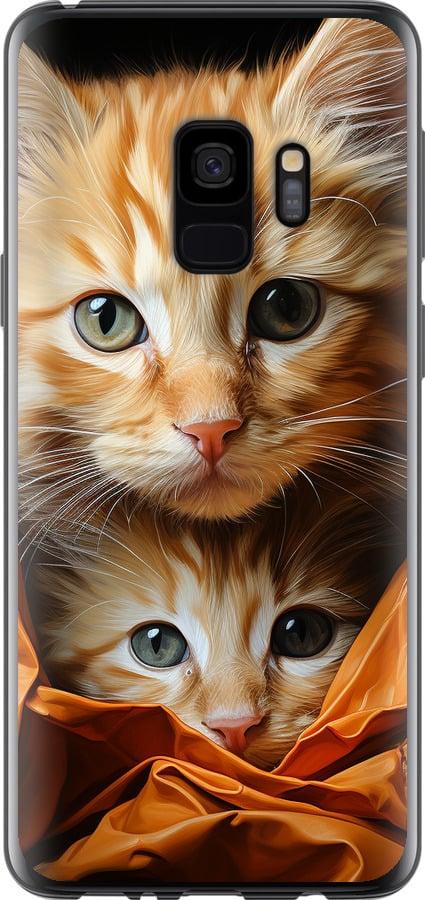 Чехол на Samsung Galaxy S9 Котики 2