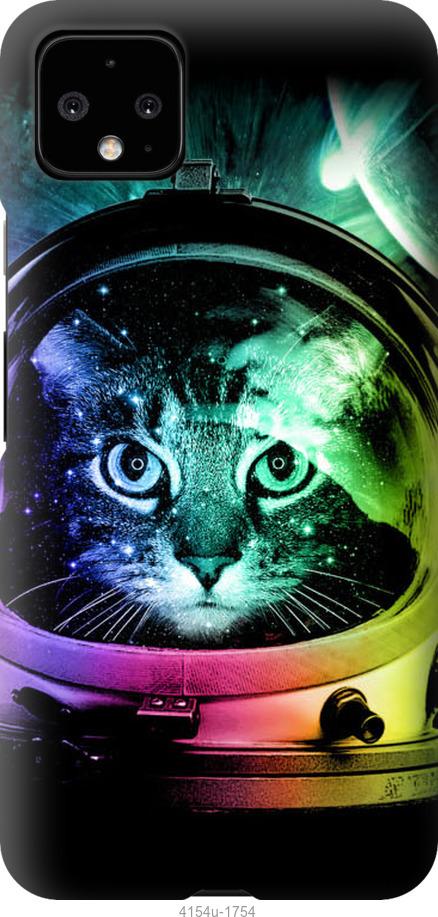 Чехол на Google Pixel 4 XL Кот-астронавт