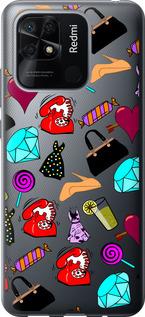 Чехол на Xiaomi Redmi 10C stickers