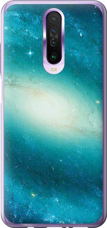 Чехол на Xiaomi Redmi K30 Голубая галактика