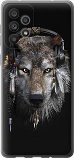 Чехол на Samsung Galaxy A73 A736B Волк-меломан