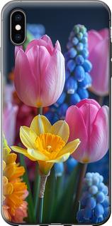 Чехол на iPhone XS Max Весенние цветы