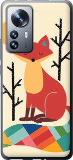 Чехол на Xiaomi 12 Pro Rainbow fox