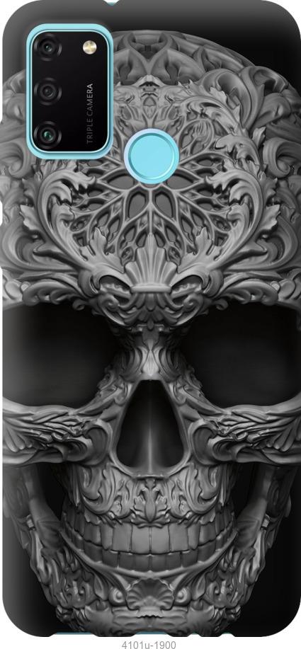 Чехол на Xiaomi Redmi 9C skull-ornament