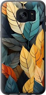 Чехол на Samsung Galaxy S7 Edge G935F Кольорове листя