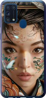 Чехол на Samsung Galaxy M31 M315F Взгляд души самурая