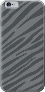 Чехол на iPhone 6s Серая зебра