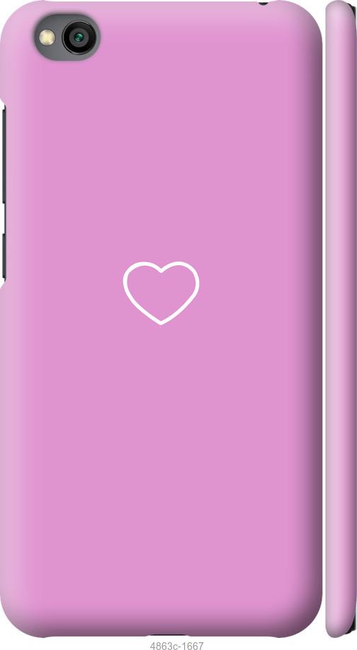 Чехол на Xiaomi Redmi Go Сердце 2