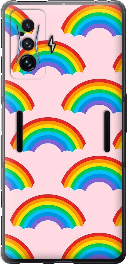 Чехол на Xiaomi Poco F4 GT Rainbows