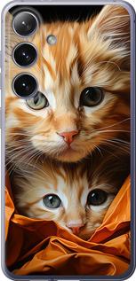 Чехол на Samsung Galaxy S24 Plus Котики 2