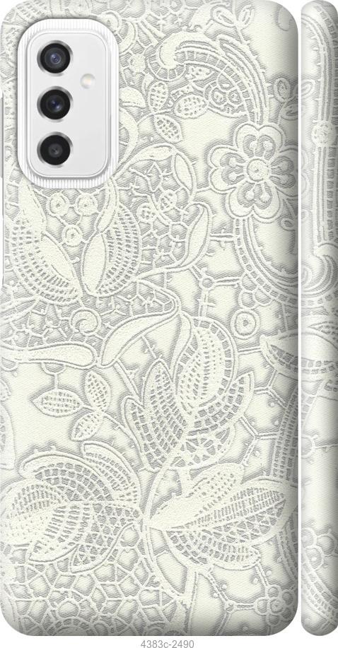 Чехол на Samsung Galaxy M52 M526B Белое кружево