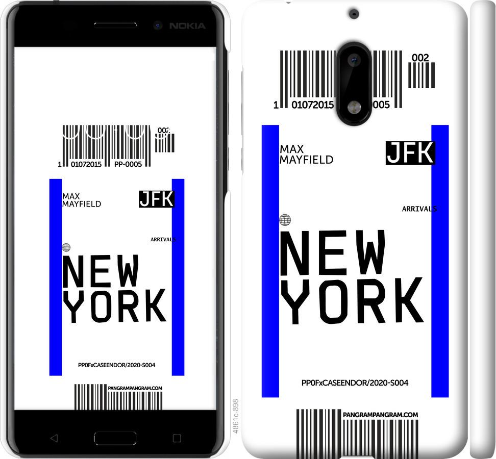 Чехол на Nokia 6 New York