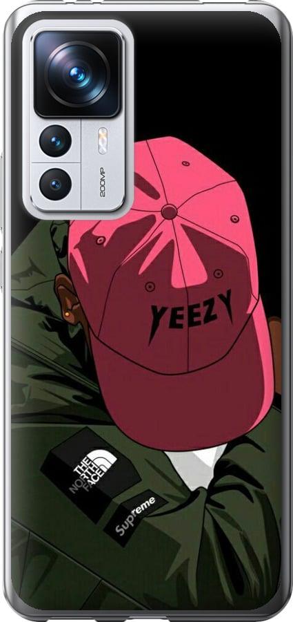 Чехол на Xiaomi 12T Pro logo de yeezy