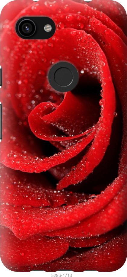 Чехол на Google Pixel 3a XL Красная роза