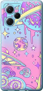Чехол на Xiaomi Poco X5 Pro 5G Розовая галактика