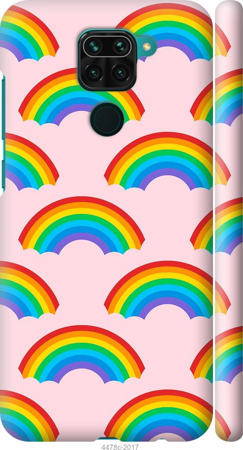 Чехол на Xiaomi Redmi Note 9 Rainbows