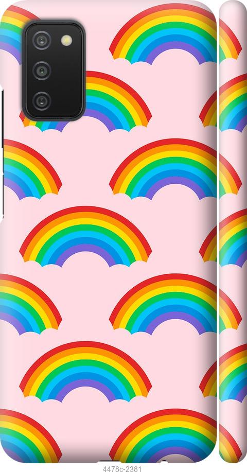 Чехол на Samsung Galaxy A03s A037F Rainbows