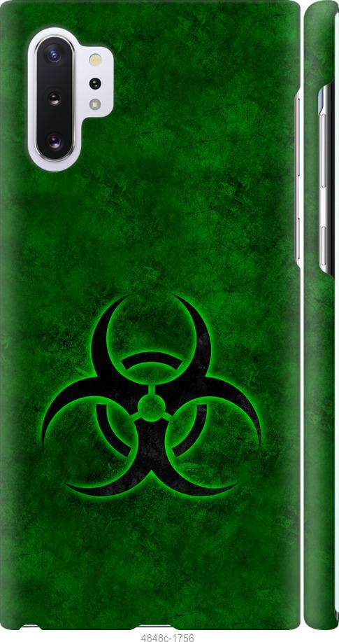 Чехол на Samsung Galaxy Note 10 Plus biohazard 30