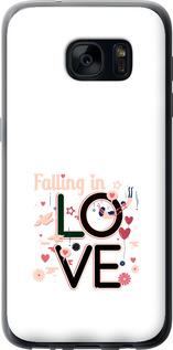 Чехол на Samsung Galaxy S7 G930F falling in love