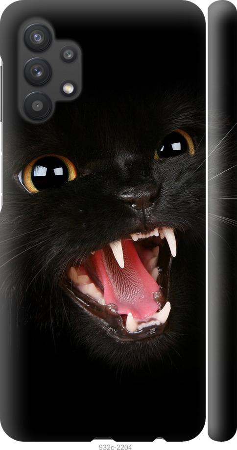 Чехол на Samsung Galaxy A32 A325F Чёрная кошка