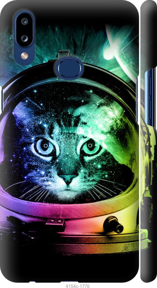 Чехол на Samsung Galaxy A10s A107F Кот-астронавт