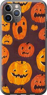 Чехол на iPhone 11 Pro Max Тыквы на Хеллоуин