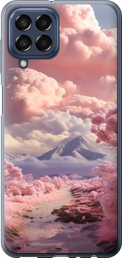 Чехол на Samsung Galaxy M33 M336B Розовые облака