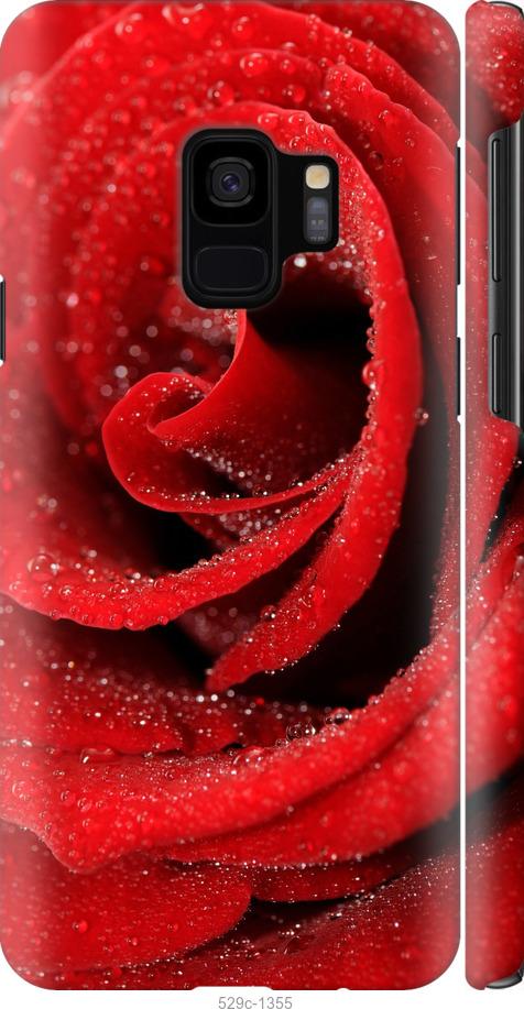 Чехол на Samsung Galaxy S9 Красная роза