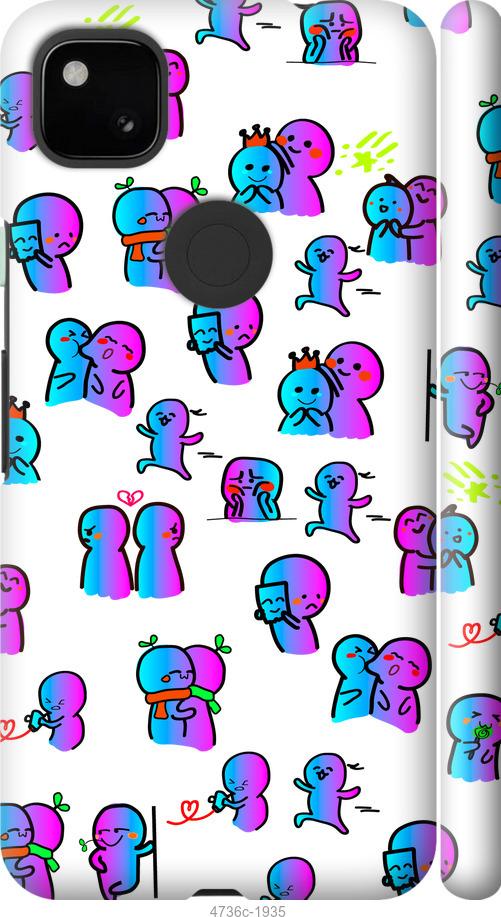 Чехол на Google Pixel 4A Эмоции