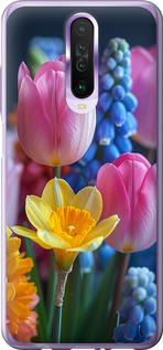 Чехол на Xiaomi Redmi K30 Весенние цветы