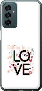 Чехол на Samsung Galaxy M13 M135 falling in love