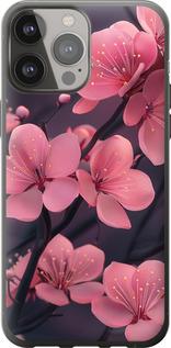Чехол на iPhone 13 Pro Max Пурпурная сакура