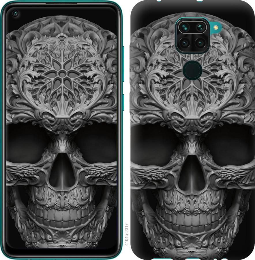 Чехол на Xiaomi Redmi Note 9 skull-ornament