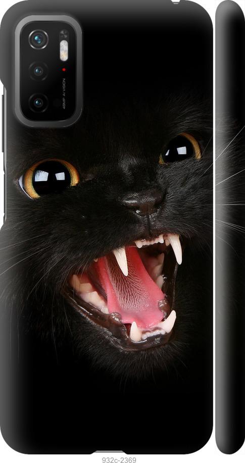 Чехол на Xiaomi Poco M3 Pro Чёрная кошка
