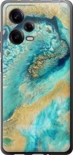 Чехол на Xiaomi Redmi Note 12 Pro 5G Green marble