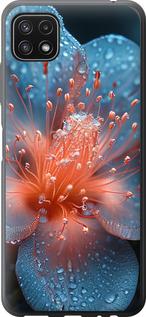 Чехол на Samsung Galaxy A22 5G A226B Роса на цветке