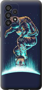 Чехол на Samsung Galaxy A33 5G A336B Космонавт на скейтборде
